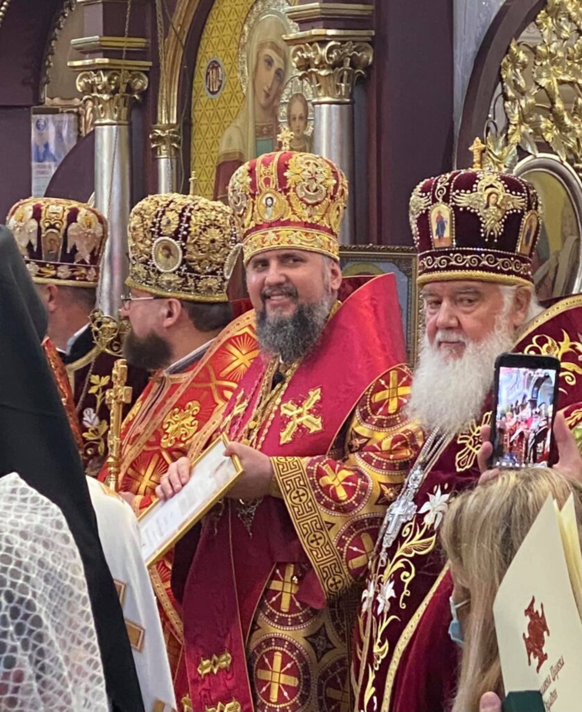 На Львівщину прибув предстоятель Православної Церкви України Митрополит Епіфаній, фото Олег Дуда