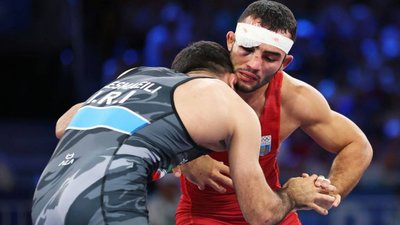 Український борець Парвіз Насібов здобув срібло на Олімпіаді-2024