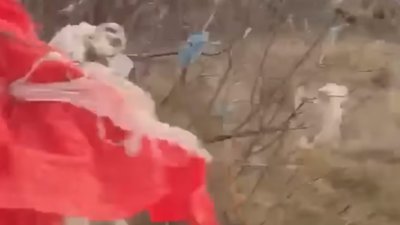 Буревій здійняв у повітря тонни відходів зі сміттєзвалища (ВІДЕО)