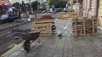 Вулицю Шота Руставелі відкрито для проїзду транспорту