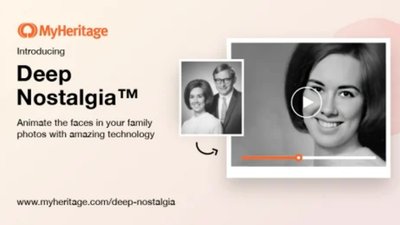 Сервіс MyHeritage розробив функцію для «оживлення» людей на фотографіях (ВІДЕО)