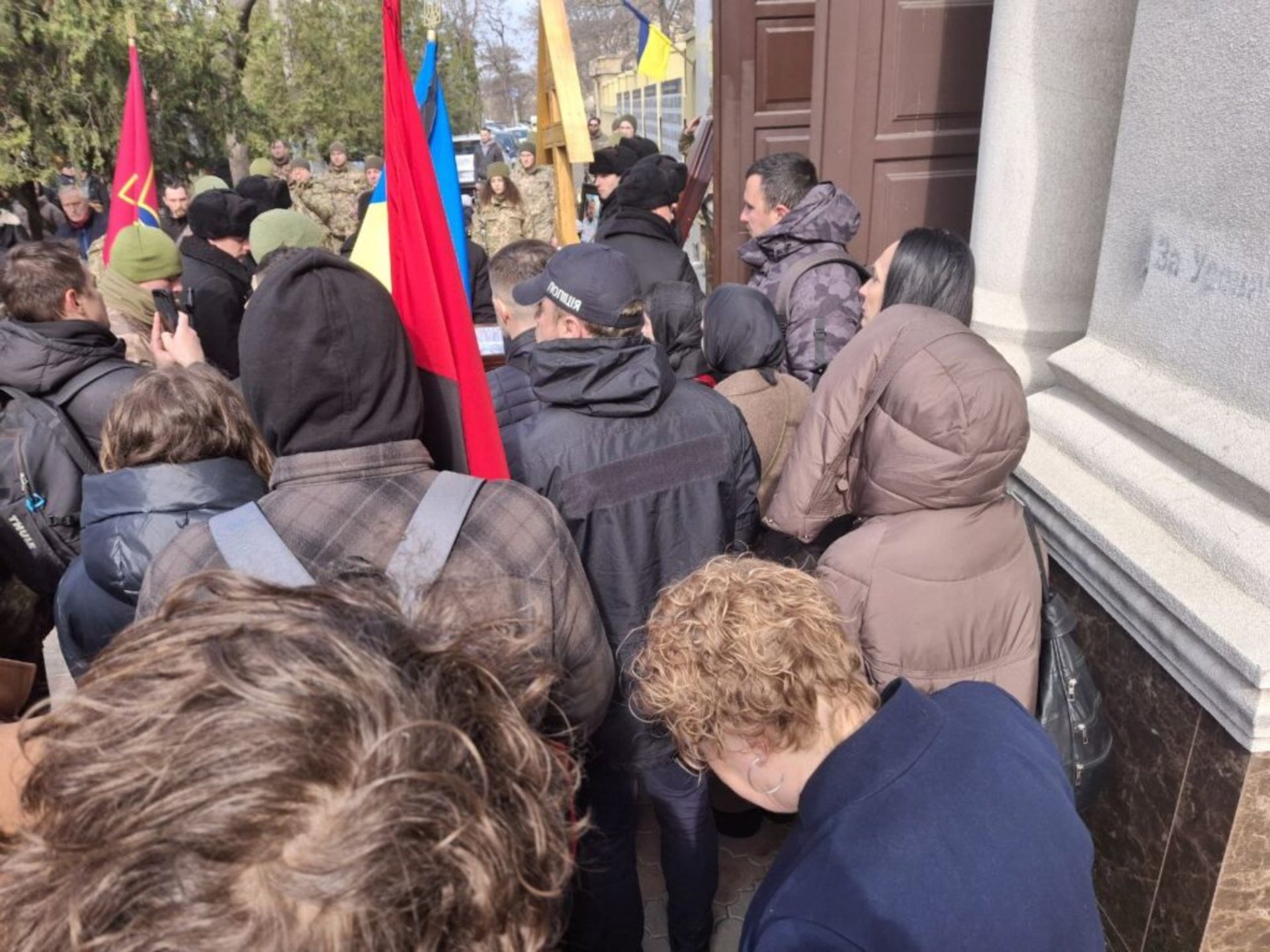 Одеса прощається із Демʼяном Ганулом. Фото Четверта студія