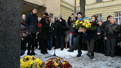 На Львівщині відкрили пам’ятник Герою України Ігорю Костенку
