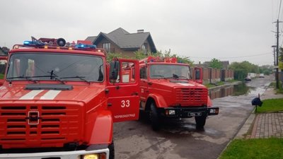 У Бориславі трапилася пожежа: є постраждалий з опіками (ВІДЕО)