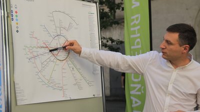 У Львові презентували новий дизайн схеми руху електротранспорту