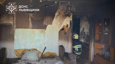 На Львівщині під час пожежі загинув чоловік