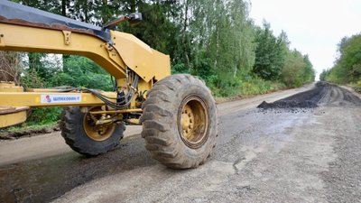 На Львівщині почали ремонт дороги Нагірне – Добромиль