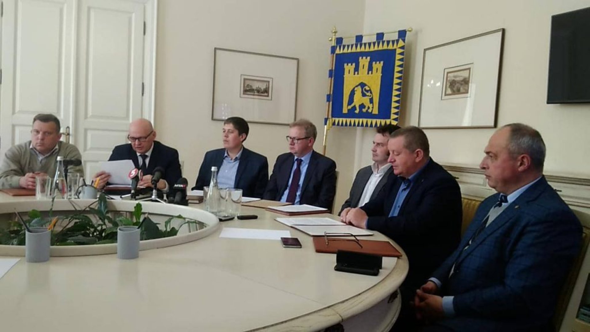 Підписання Меморандуму про співпрацю між Львовом та 7 містами Львівської області щодо будівництва полігону для ТПВ