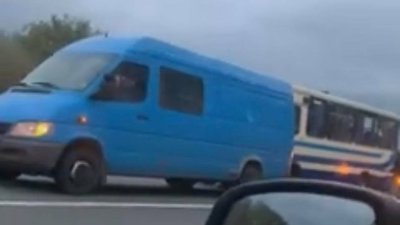 На Львівщині внаслідок  ДТП травмувалося 10 пасажирів рейсового автобуса (ВІДЕО, ФОТО)