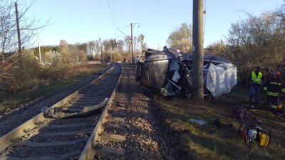 Жахлива аварія у Львові: один загинув, троє госпіталізовано (ФОТО, ВІДЕО)