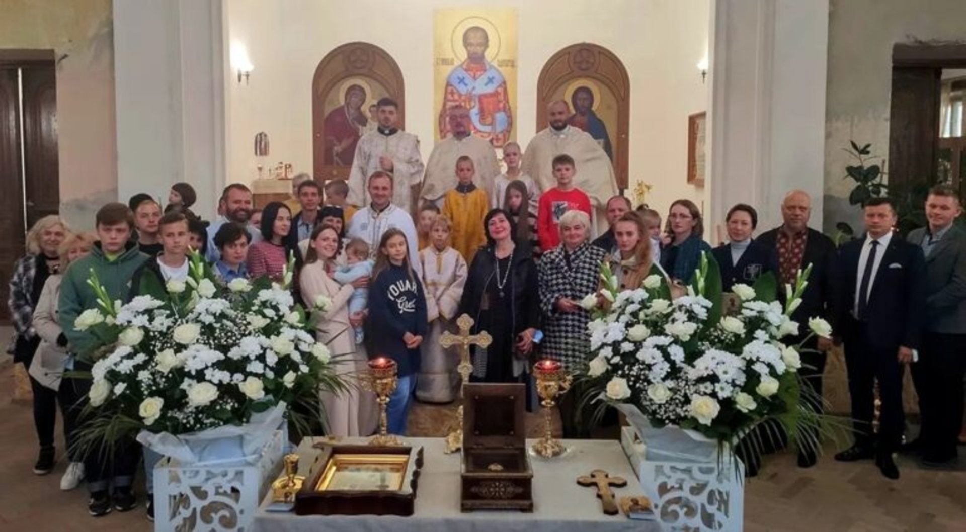 У Львові виставили до почитання мощі св.Миколая Чудотворця