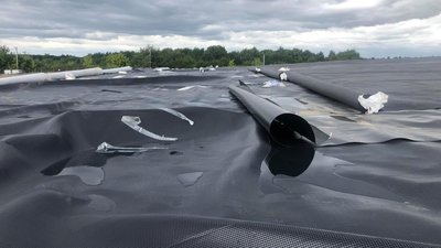 Грибовицьке сміттєзвалище вкривають ізоляційним екраном (ФОТО, ВІДЕО)