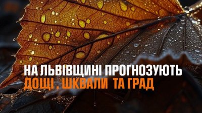 На Львівщині очікують шквали і град