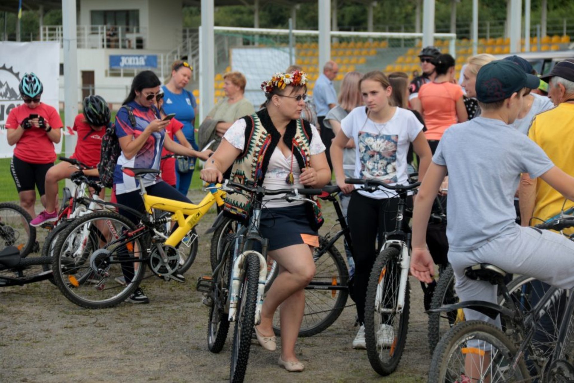 Перші веловихідні на гірськолижному курорті Славсько, Львівщина
