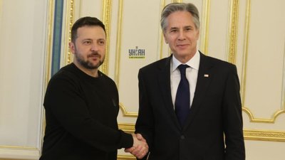 Зеленський на зустрічі з Блінкеном: Харків та область потребують двох Patriot