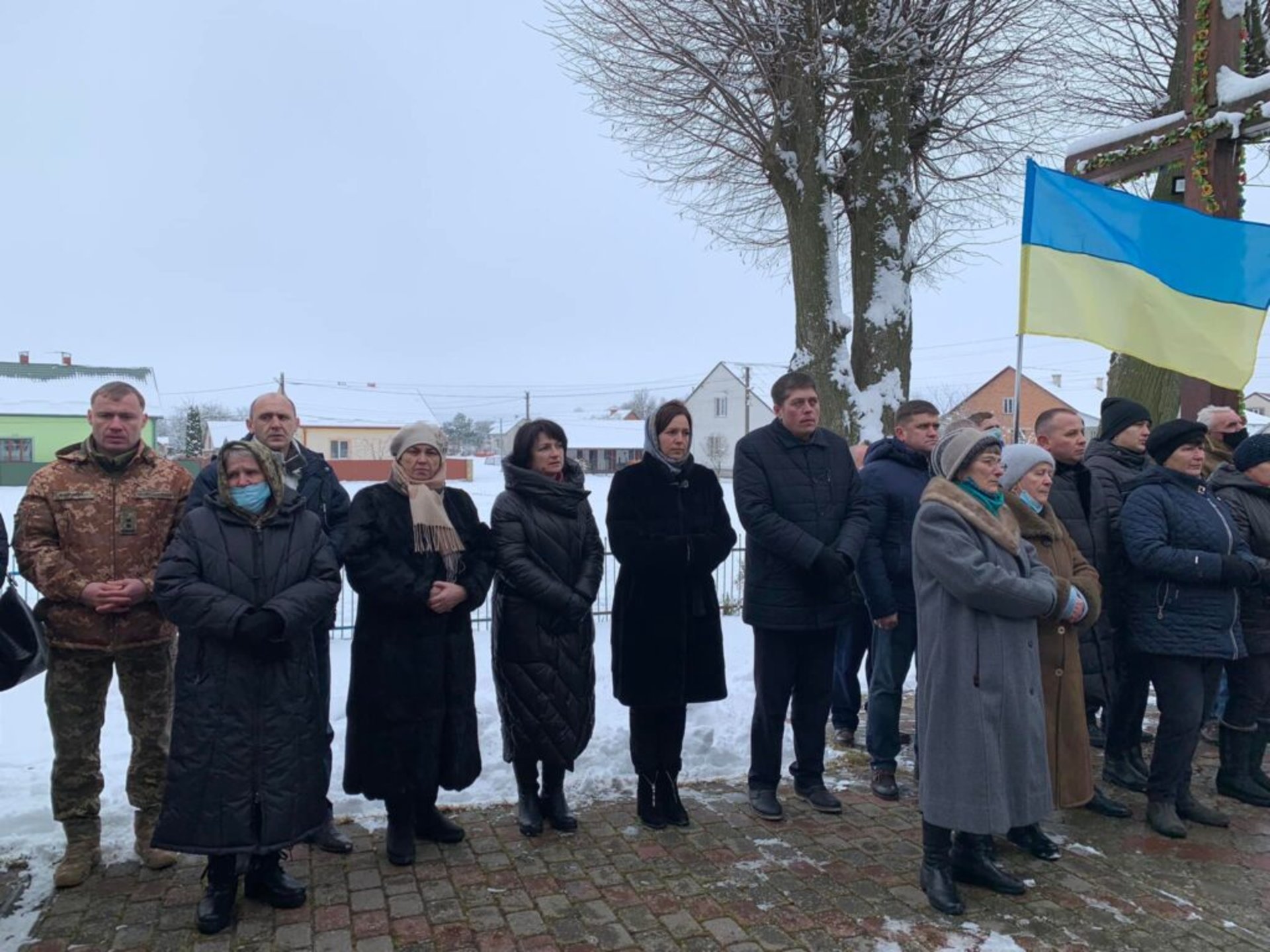 Львівщина провела в останню путь Героя України Руслана Нирова, фото Пустомитівська міська рада
