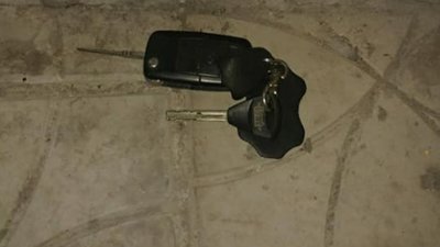 Українська реєстрація авто і загублені ключі допомогли патрульним Львова знайти «стрільця»