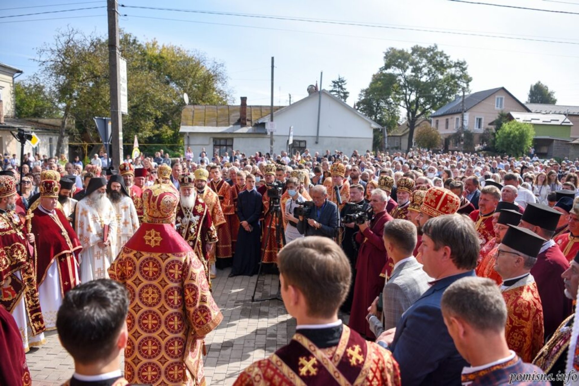 Епіфаній на Львівщині звершив освячення відновленого пам’ятника преподобному Іоану Вишенському., фото ПЦУ