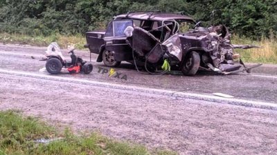 На трасі «Тернопіль - Рава-Руська» не розминулись автомобілі (ФОТО, ВІДЕО)