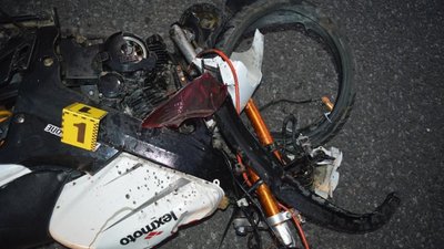 У поліції розповіли подробиці ДТП біля Мостиська за участі мотоцикліста (ФОТО)