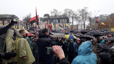"Марш обурених" у столиці вимагав закону про імпічмент