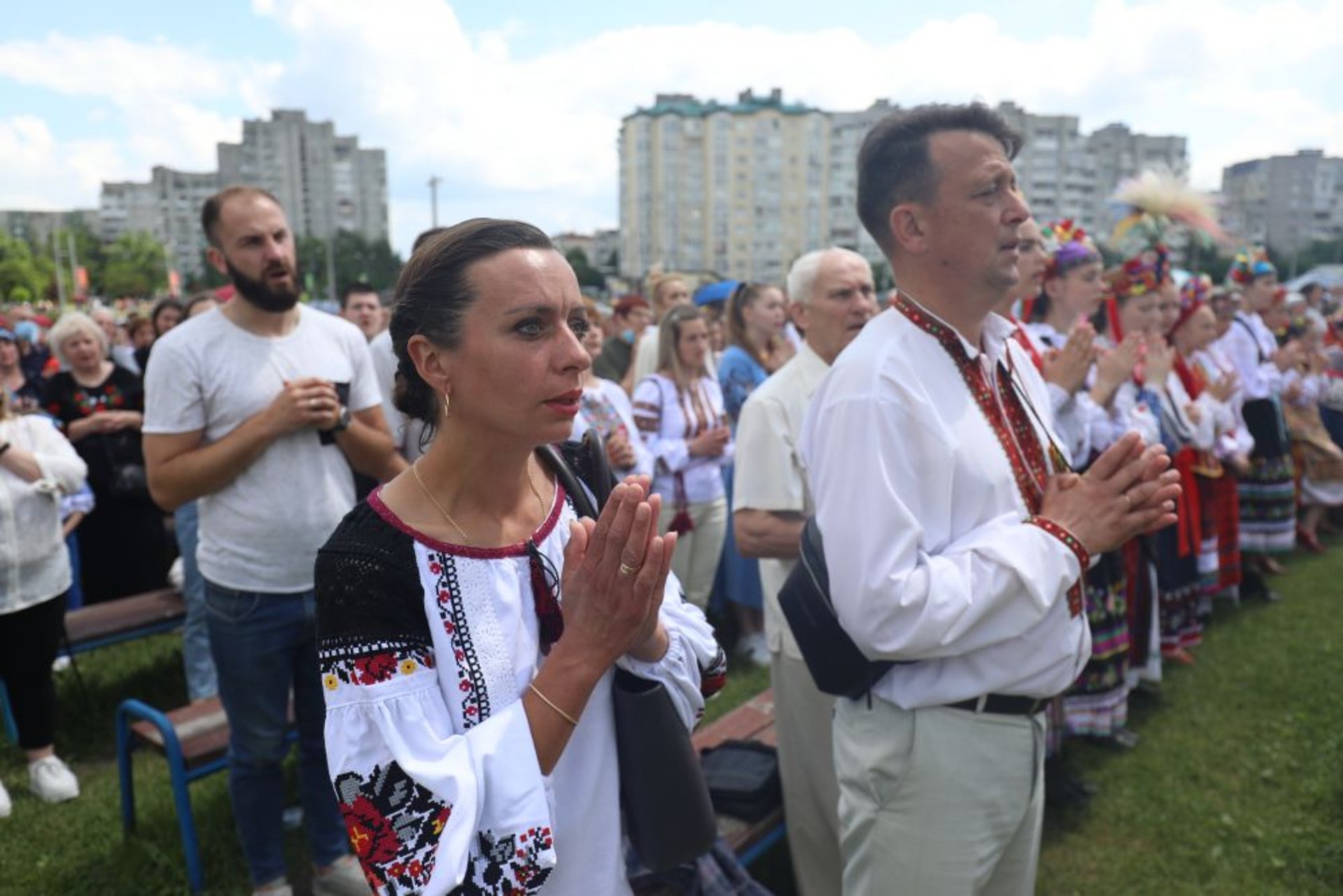 У річницю візиту Папи на Сихові тисячі львів’ян молилися з Блаженнішим Святославом, фото ЛМР