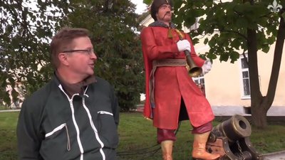 Бродівську мерію прикрасить козак з гарматою (ВІДЕО)