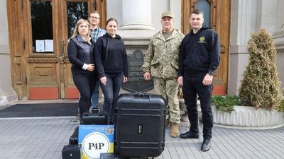 Воїнам 103-ї бригади територіальної оборони передали бойовий дрон (ФОТО)