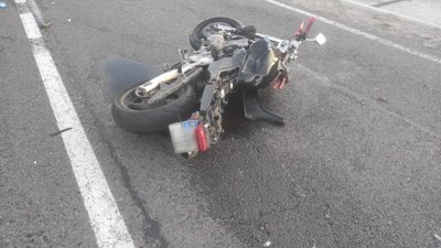 На Львівщині у аварії постраждав мотоцикліст