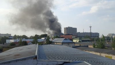 У Львові у спальному районі виникла пожежа