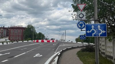 На Львівщині встановили кільцеву розвʼязку