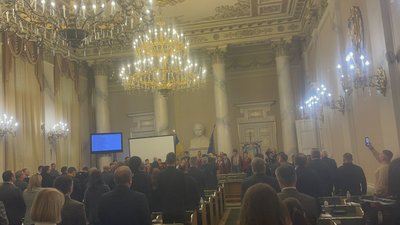 У Львівській облраді колядували (ВІДЕО)