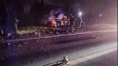 Рятувальники Львівщини двічі ліквідовували пожежі в автомобілях