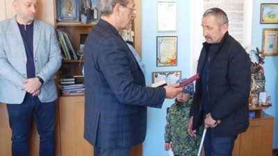 На Стрийщині чотирьом родинам загиблих за Україну військових вручили державні нагороди