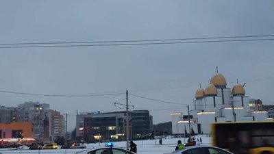 У Львові автомобіль поліції потрапив у ДТП (ФОТО)