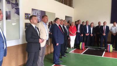 На Львівщині запрацював новий спеціалізований важкоатлетичний зал