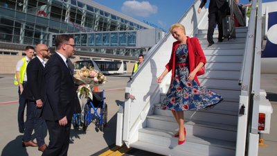 Львівщину з візитом відвідує перша леді Польщі