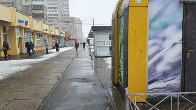 У Львові кіоски перешкоджають велосипедистам (ФОТО)