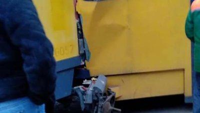 Як у Львові водії "Львівелектротрансу" трощать нові німецькі трамваї (ФОТО)
