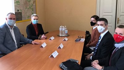 Андрій Свищо зустрівся із Генеральним консулом Чеської Республіки у Львові Павелом Пешеком