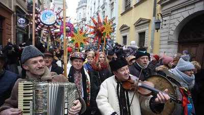 Вулицями Львова пройшла хода звіздарів