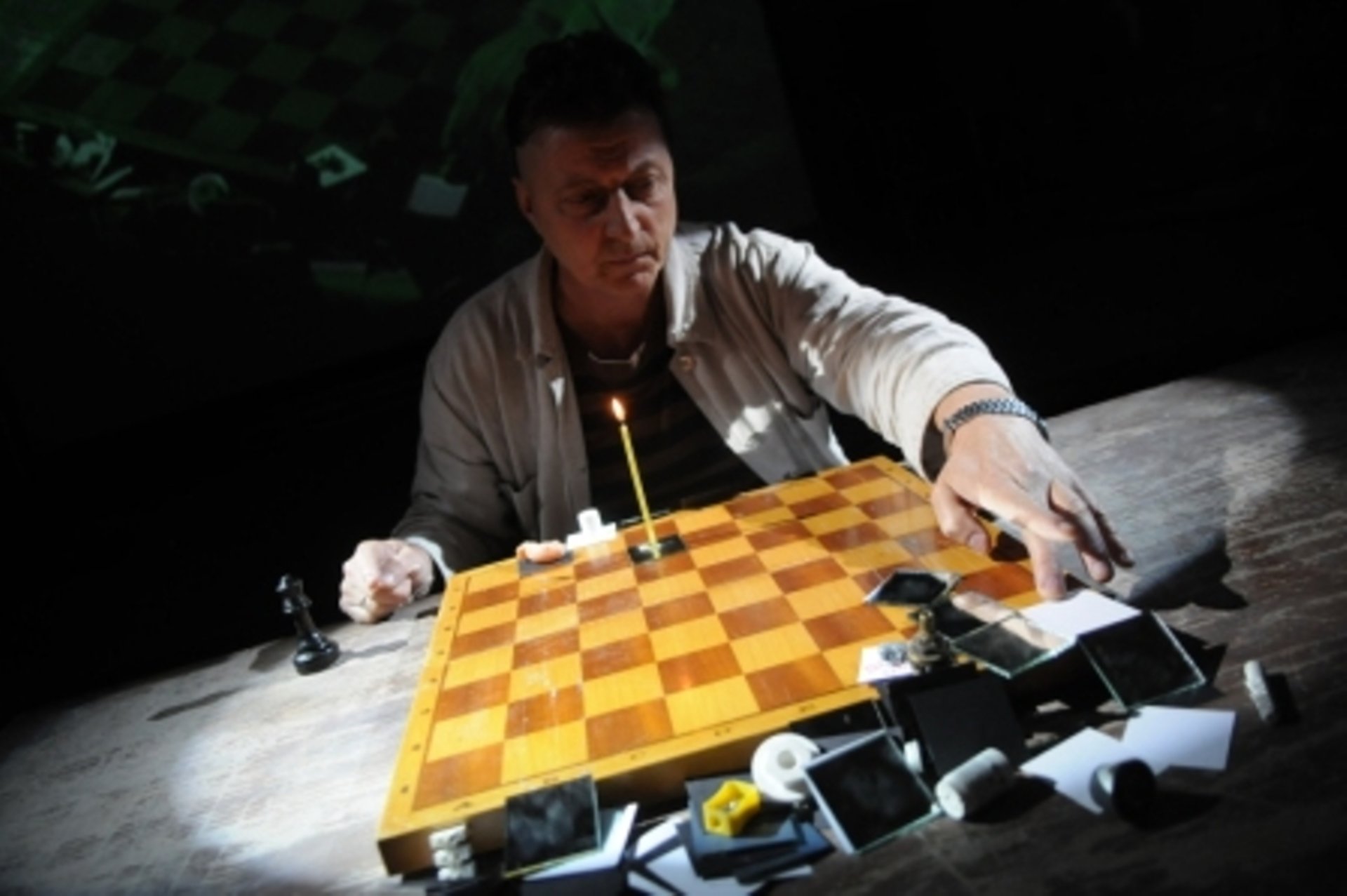 Перформанс Влодка Кауфмана «Шахівниця», 2009