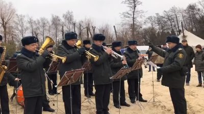 Освячення води в ставі у Золочеві (ВІДЕО)