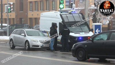 У Львові у ДТП потрапив поліцейський Crafter (ФОТО, ВІДЕО)