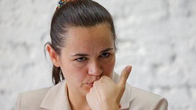 Кандидат в президенти Білорусі Світлана Тіхановська назвала себе переможцем президентських виборів