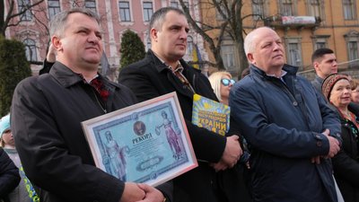 Понад 400 бандуристів з Львівщини одночасно виконали Шевченків “Заповіт” і “Реве та стогне Дніпр широкий”