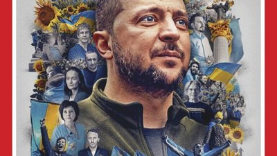 Журнал Time назвав людиною року Володимира Зеленського та український дух