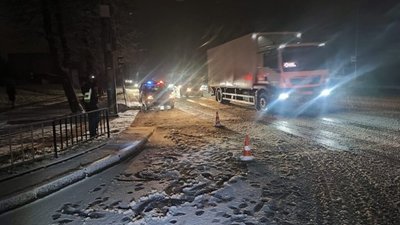 У Львові розшукують водія, який наїхав на пішохода