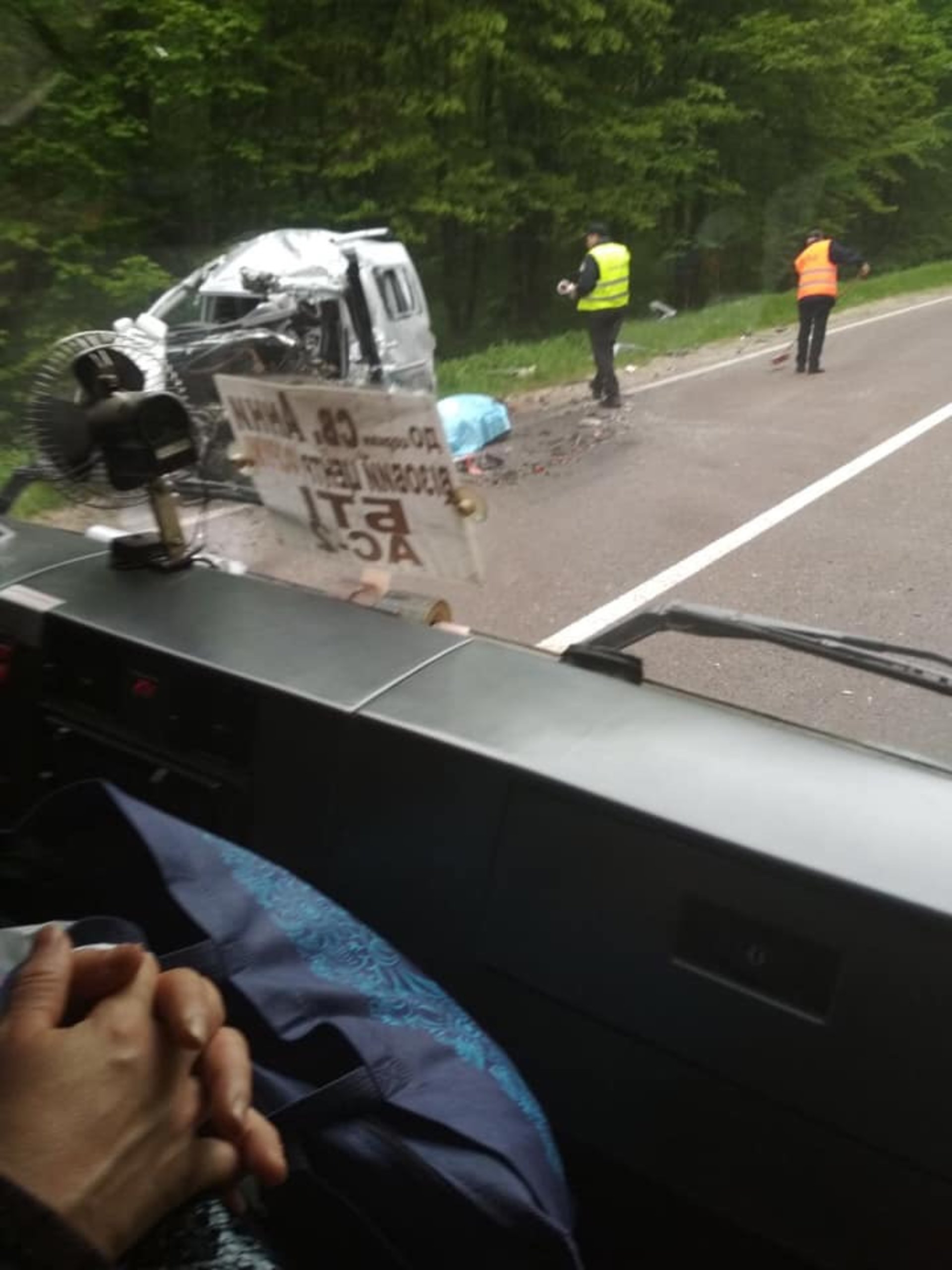 На Яворівщині трапилась жахлива ДТП. Фото: Ігор Зінкевич.