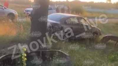 На Львівщині автомобіль злетів з траси